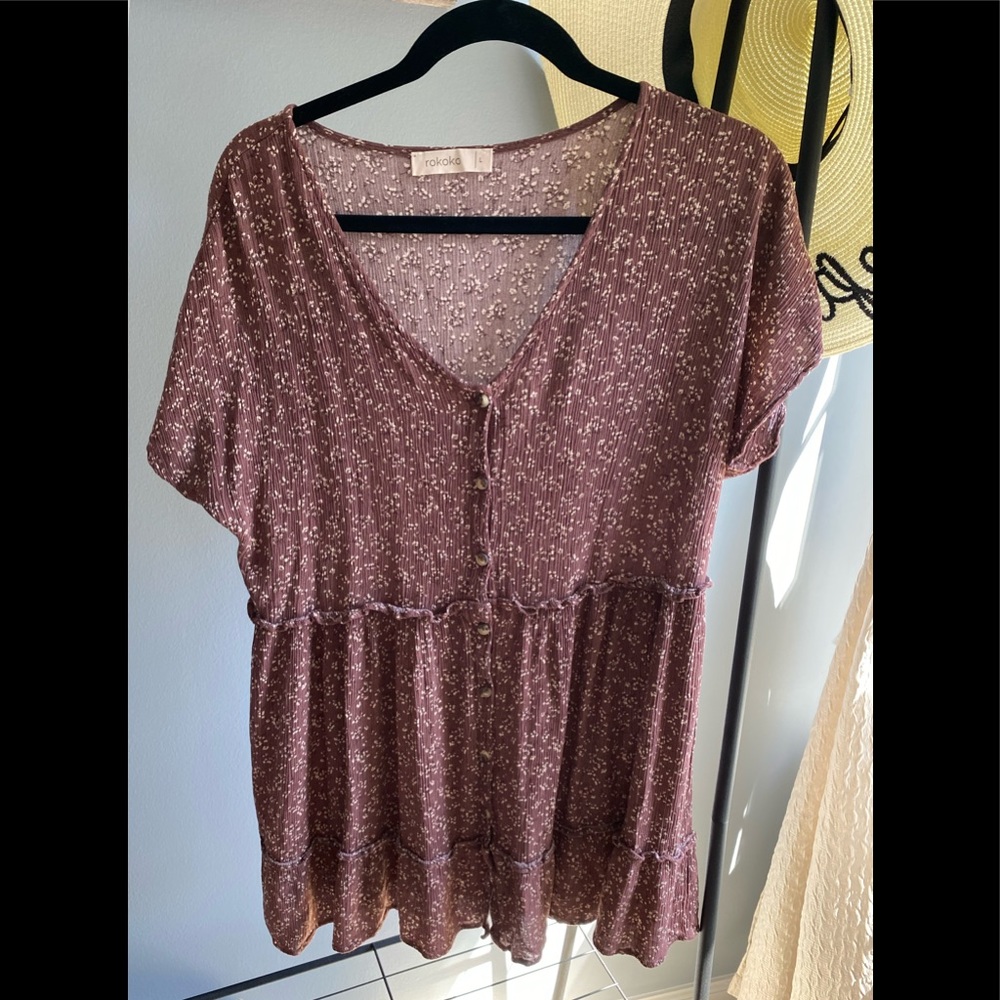 Floral Fall Dress
